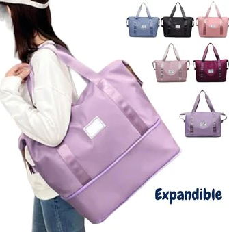 BOLSO IMPERMEABLE, EXPANDIBLE Y RESISTENTE (TELA OXFORD)